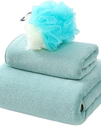 Soft Fleece Absorbent Household Towel Set