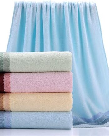 Five-Piece Multicolor Microfiber Towel Set