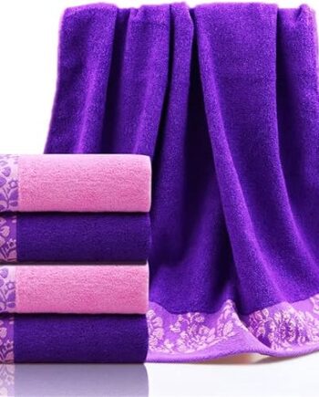 Five-Piece Absorbent Household Towel Set