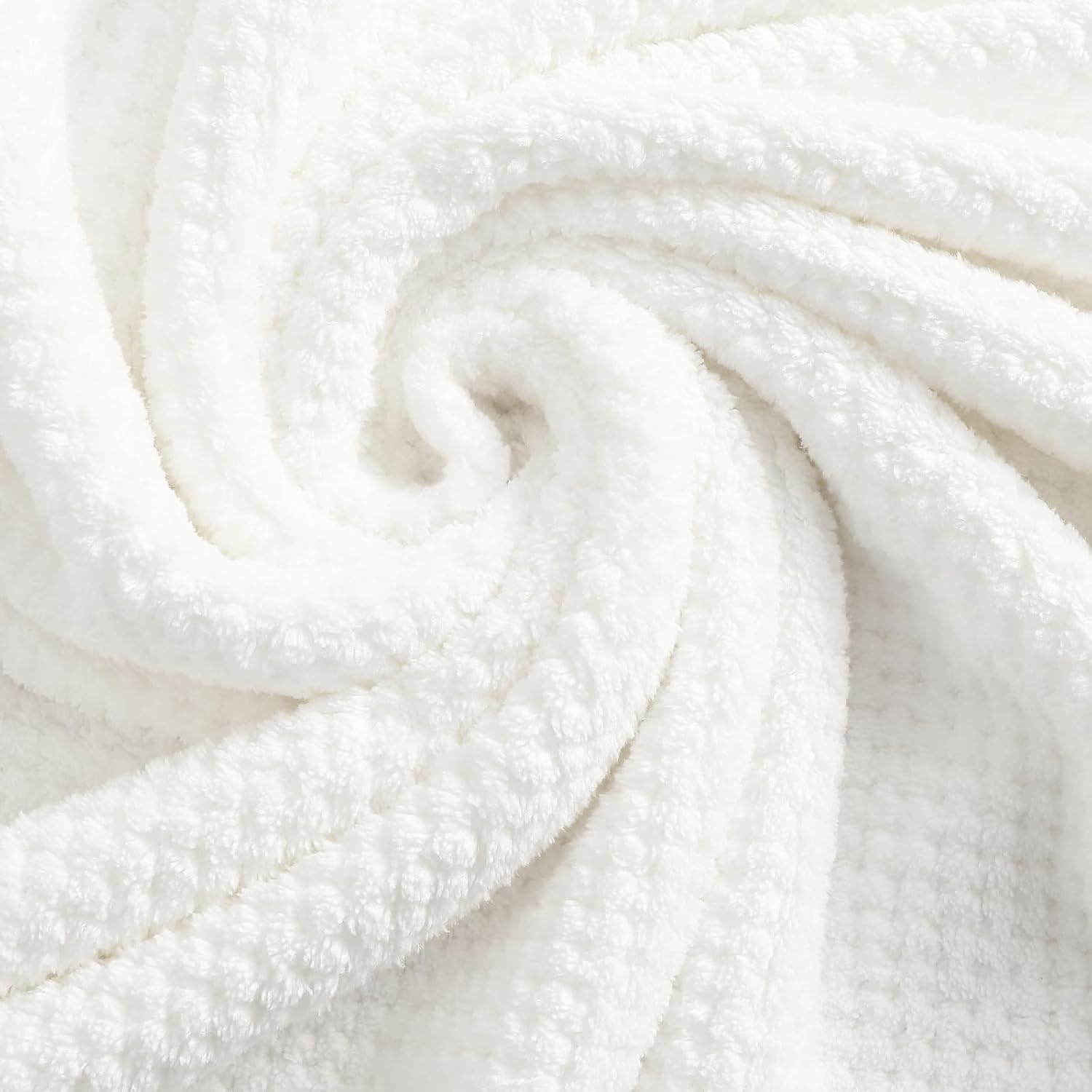 Pure white extra-large bath towel 6-piece set
