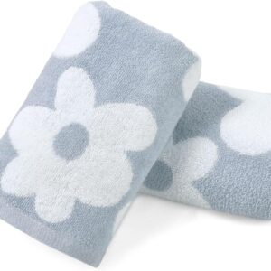 Daisy Print Hand Towels (2 pieces)