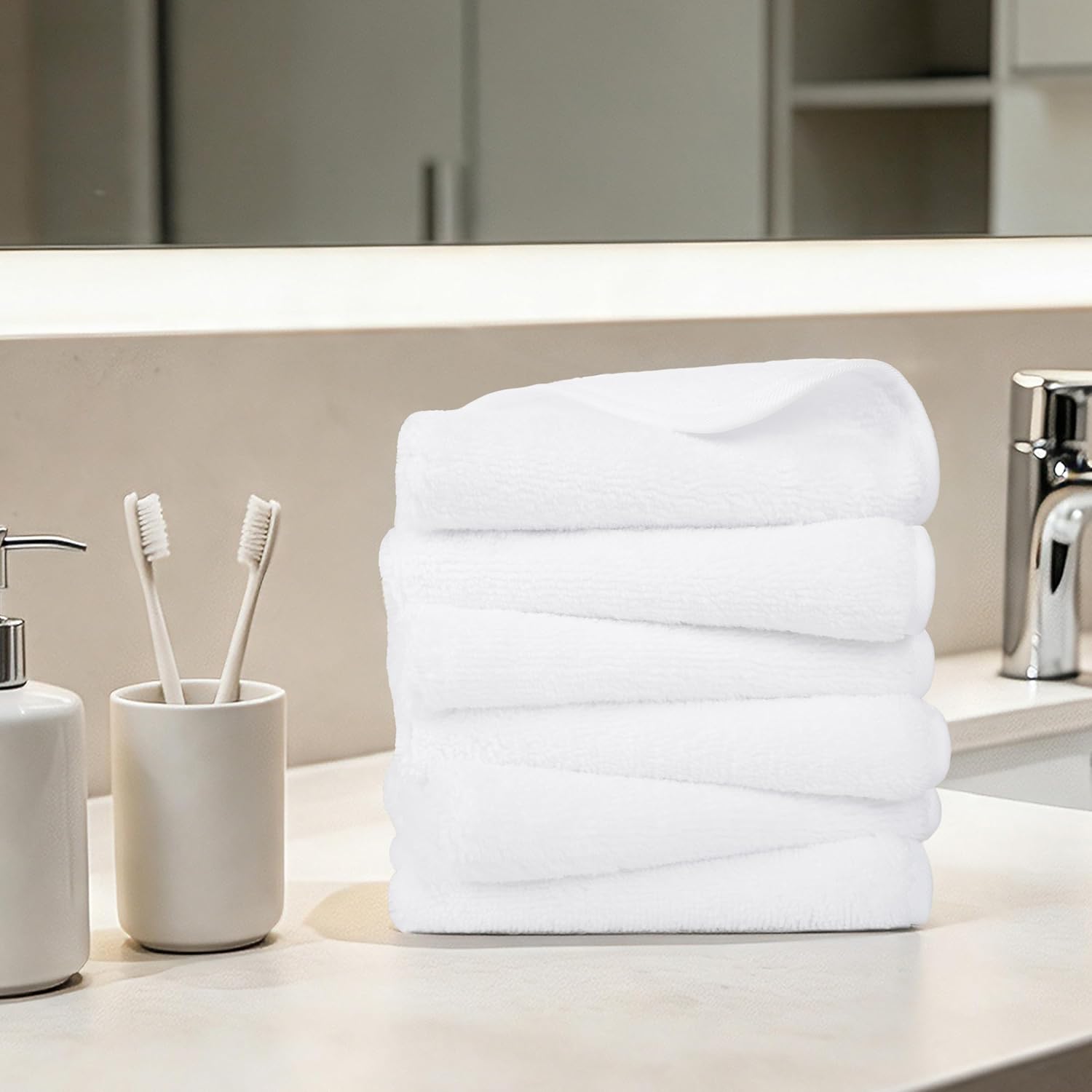 Large Facial Towels (6 pieces)