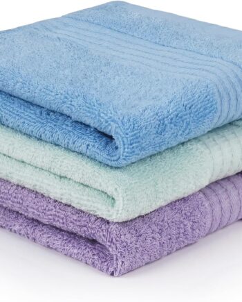Pure Cotton Facial Towels (3 pieces)