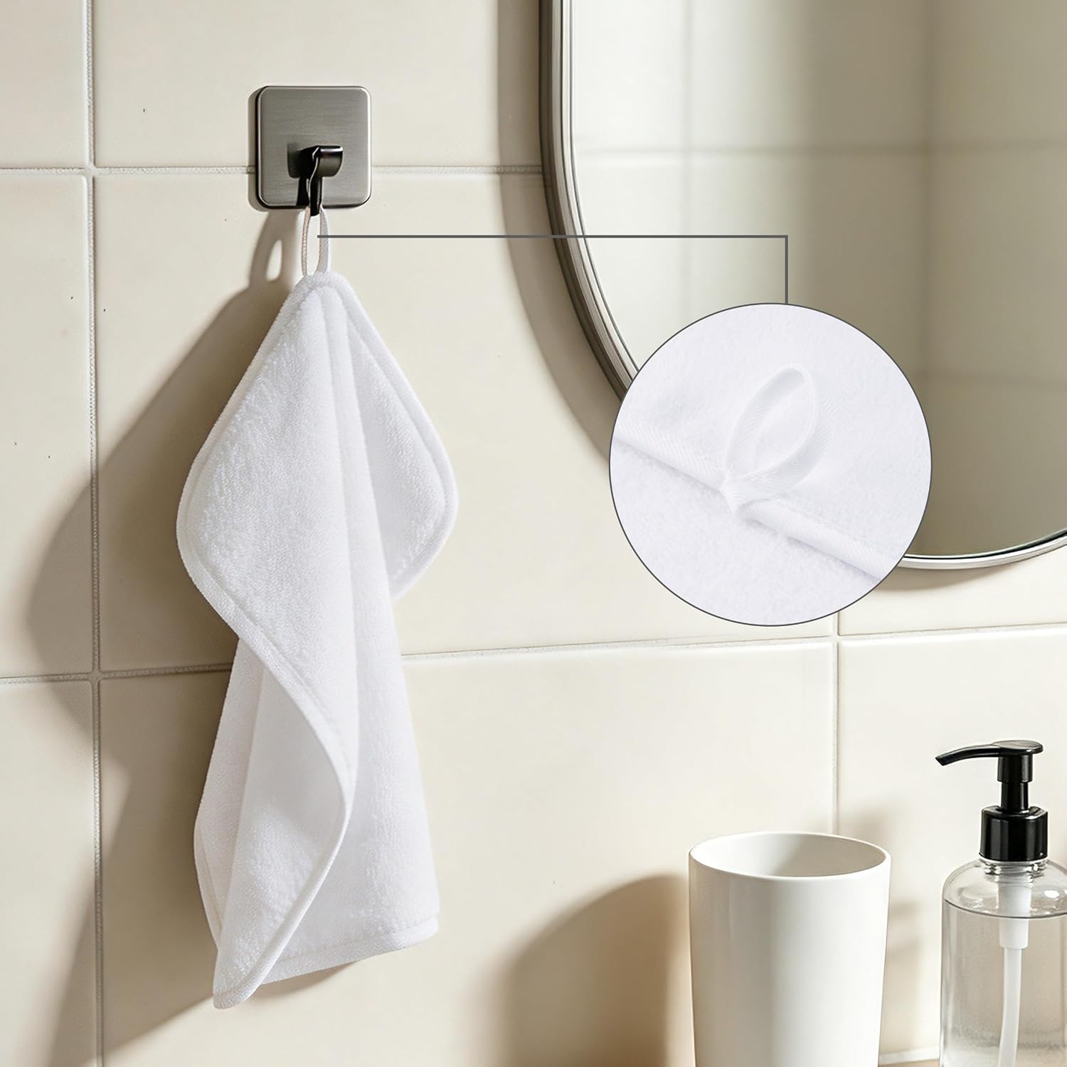 Large Facial Towels (6 pieces)