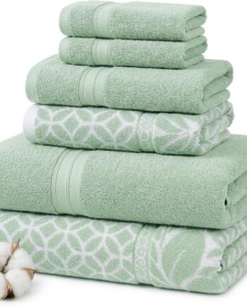 Vine print 6-piece set