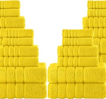 Soft Absorbent Bathroom Washcloth Set