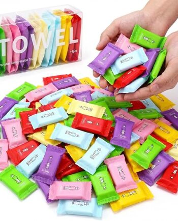 Portable Disposable Compressed Absorbent Towels