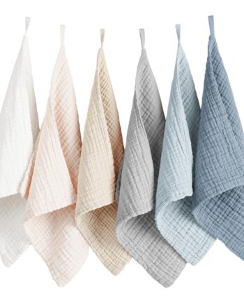 Gauze Facial Towels (6 pieces)