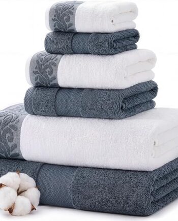 Bathroom Towel and Washcloth Set