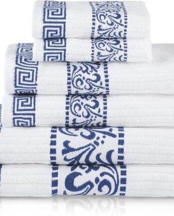 Decorative Absorbent Bathroom Towel Collection