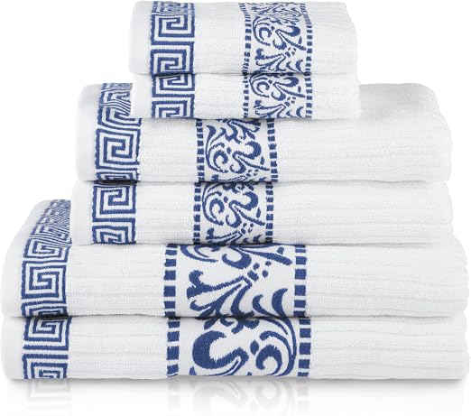 Decorative Absorbent Bathroom Towel Collection