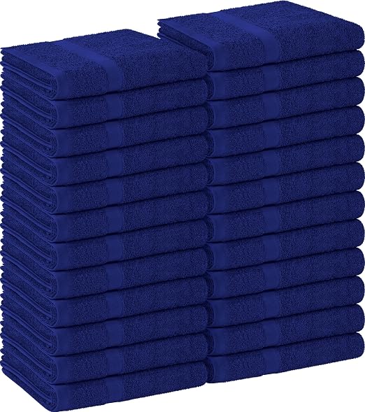 Soft Absorbent White Towels for Everyday Use