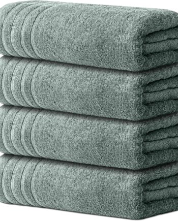Bamboo blend bath towel 4-piece set